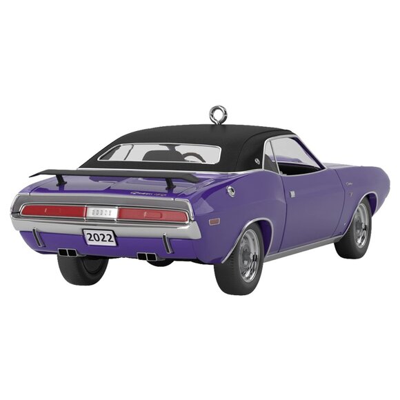 New! 1970 Dodge Challenger R/T-SE Hallmark Keepsake Christmas Ornament Car - Picture 4 of 5